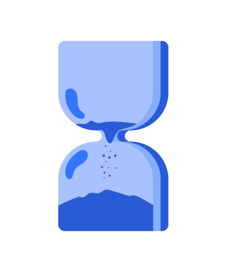 Wasted time illustration